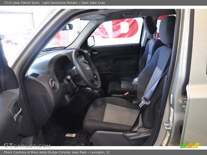 Light Sandstone Metallic / Dark Slate Gray 2010 Jeep Patriot Sport