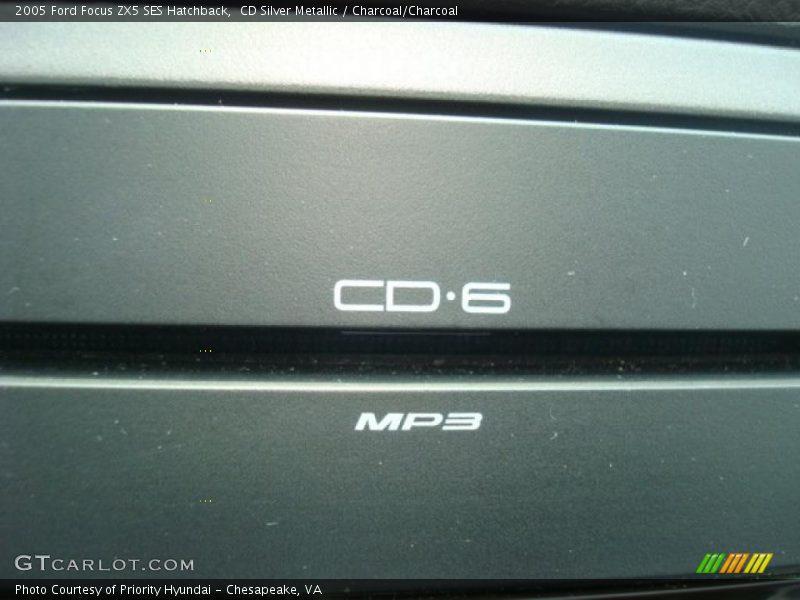 CD Silver Metallic / Charcoal/Charcoal 2005 Ford Focus ZX5 SES Hatchback