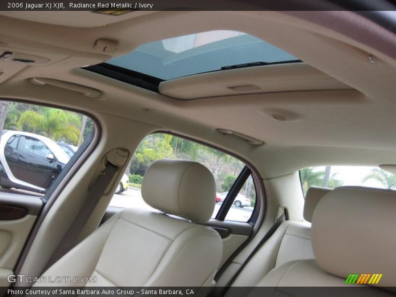 Radiance Red Metallic / Ivory 2006 Jaguar XJ XJ8