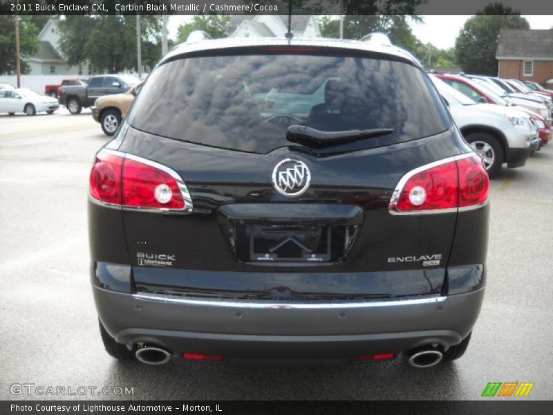 Carbon Black Metallic / Cashmere/Cocoa 2011 Buick Enclave CXL