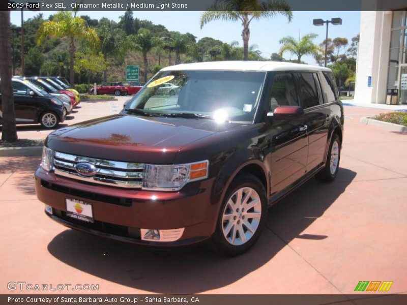 Cinnamon Metallic / Medium Light Stone 2009 Ford Flex SEL