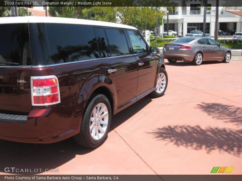 Cinnamon Metallic / Medium Light Stone 2009 Ford Flex SEL