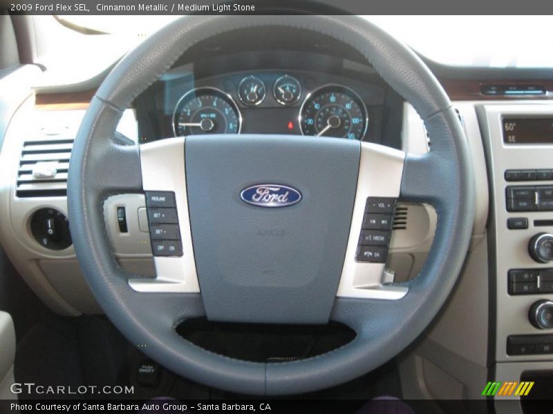 Cinnamon Metallic / Medium Light Stone 2009 Ford Flex SEL