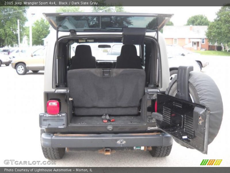 Black / Dark Slate Gray 2005 Jeep Wrangler Sport 4x4