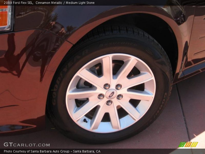 Cinnamon Metallic / Medium Light Stone 2009 Ford Flex SEL