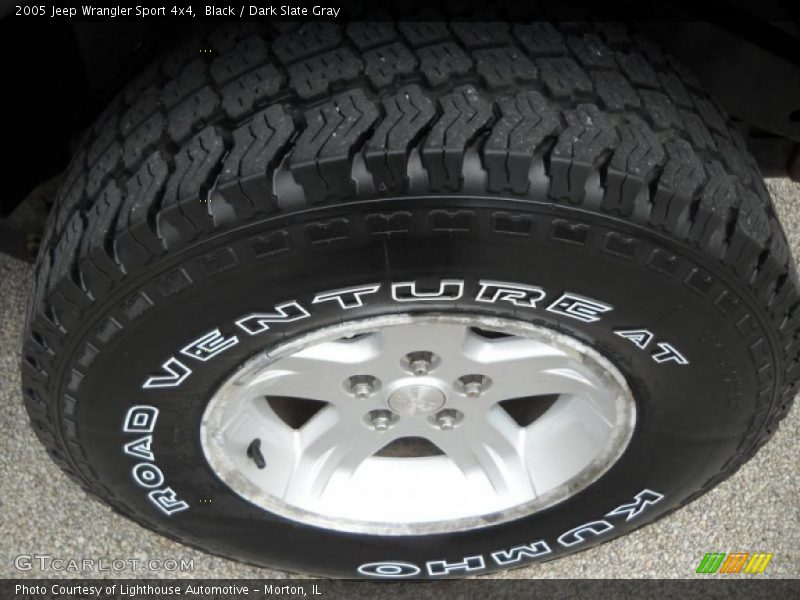 Black / Dark Slate Gray 2005 Jeep Wrangler Sport 4x4
