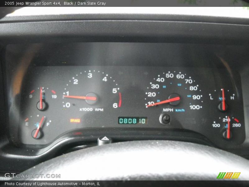 Black / Dark Slate Gray 2005 Jeep Wrangler Sport 4x4