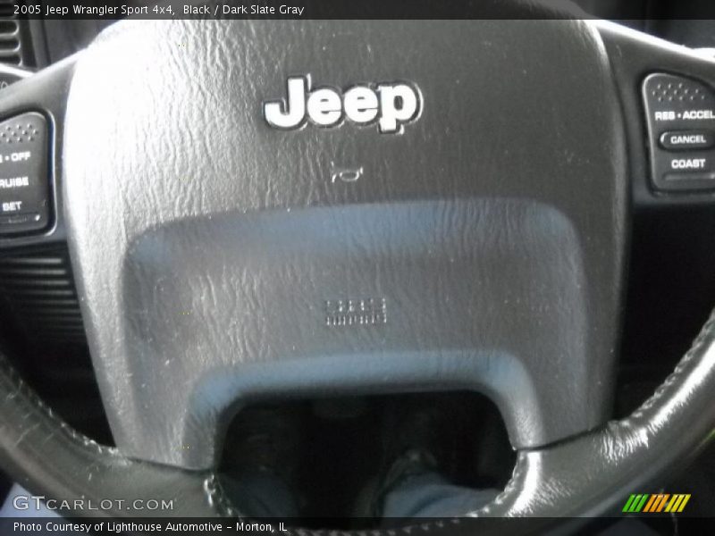 Black / Dark Slate Gray 2005 Jeep Wrangler Sport 4x4