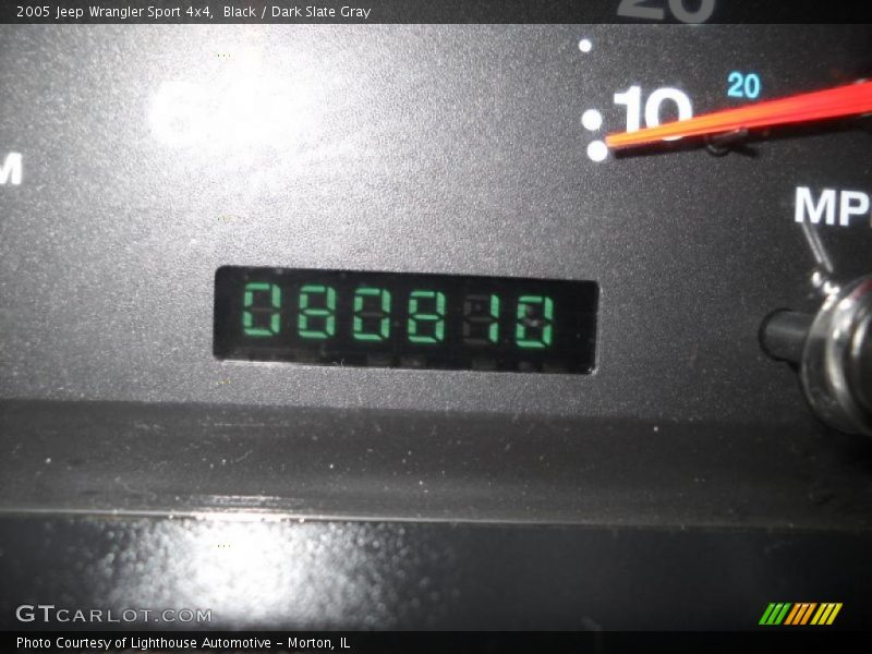 Black / Dark Slate Gray 2005 Jeep Wrangler Sport 4x4