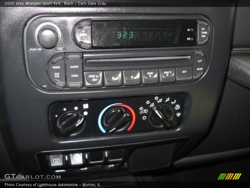 Black / Dark Slate Gray 2005 Jeep Wrangler Sport 4x4