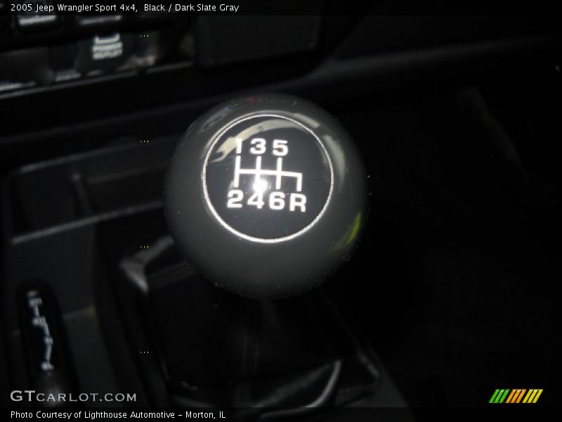 Black / Dark Slate Gray 2005 Jeep Wrangler Sport 4x4