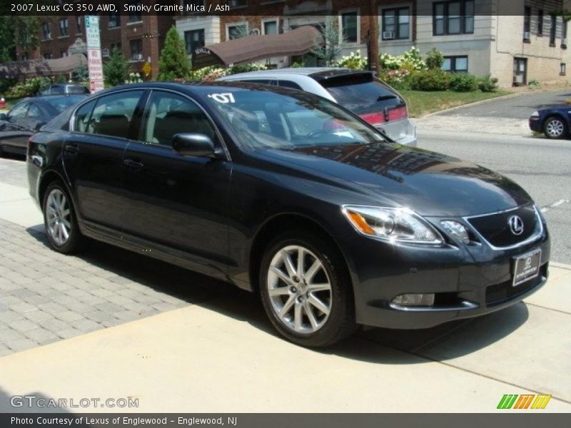 Smoky Granite Mica / Ash 2007 Lexus GS 350 AWD