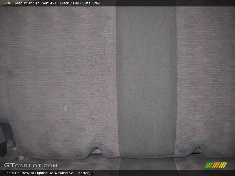 Black / Dark Slate Gray 2005 Jeep Wrangler Sport 4x4