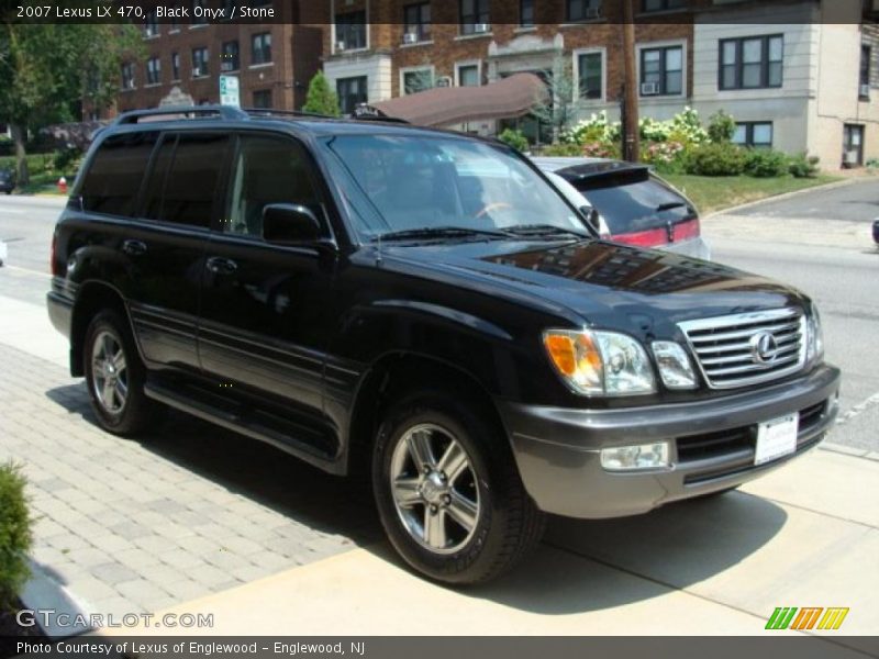 Black Onyx / Stone 2007 Lexus LX 470