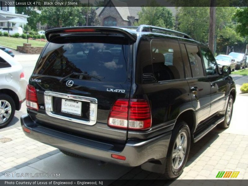 Black Onyx / Stone 2007 Lexus LX 470