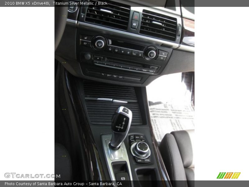 Titanium Silver Metallic / Black 2010 BMW X5 xDrive48i