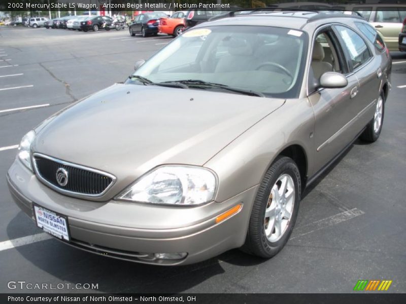Arizona Beige Metallic / Medium Parchment 2002 Mercury Sable LS Wagon