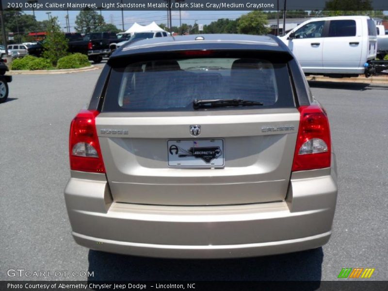Light Sandstone Metallic / Dark Slate Gray/Medium Graystone 2010 Dodge Caliber Mainstreet