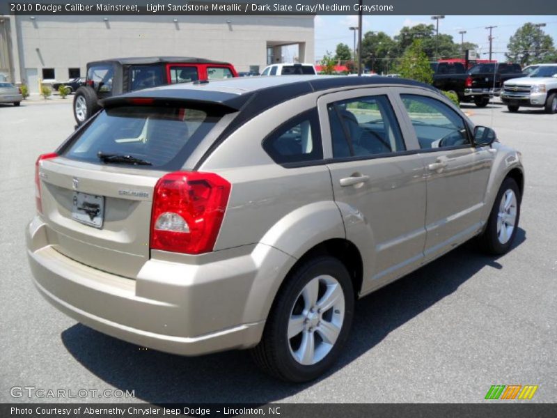 Light Sandstone Metallic / Dark Slate Gray/Medium Graystone 2010 Dodge Caliber Mainstreet