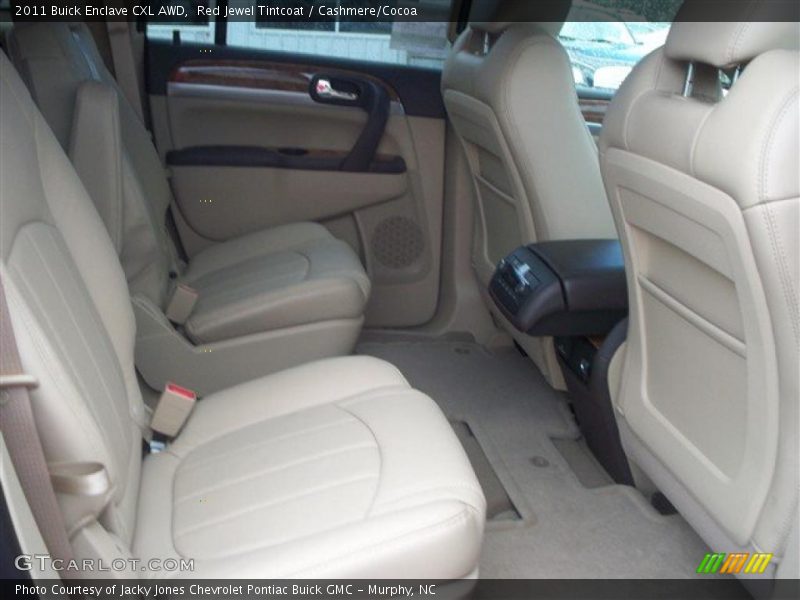 Red Jewel Tintcoat / Cashmere/Cocoa 2011 Buick Enclave CXL AWD