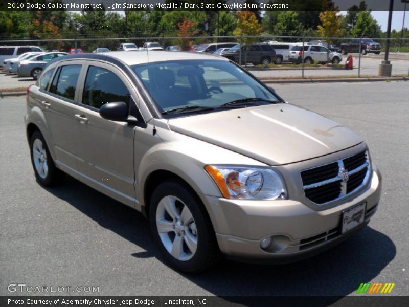 Light Sandstone Metallic / Dark Slate Gray/Medium Graystone 2010 Dodge Caliber Mainstreet