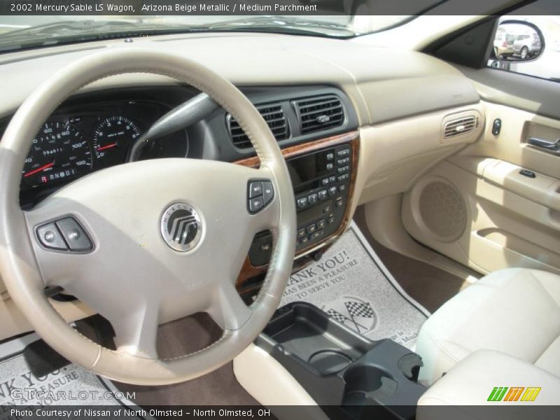 Arizona Beige Metallic / Medium Parchment 2002 Mercury Sable LS Wagon