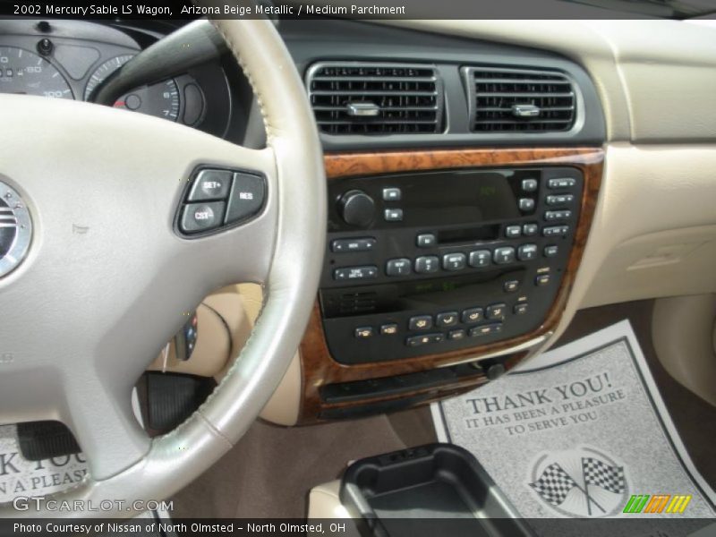Arizona Beige Metallic / Medium Parchment 2002 Mercury Sable LS Wagon