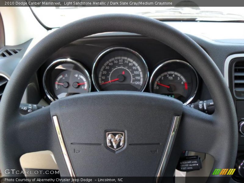 Light Sandstone Metallic / Dark Slate Gray/Medium Graystone 2010 Dodge Caliber Mainstreet