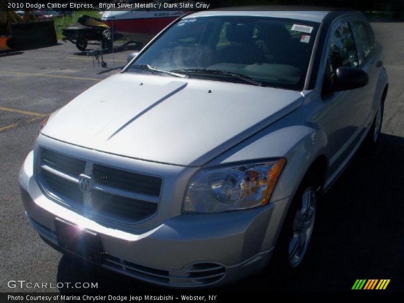 Bright Silver Metallic / Dark Slate Gray 2010 Dodge Caliber Express