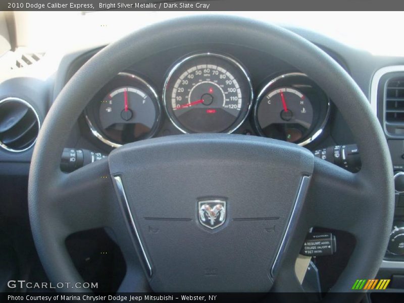 Bright Silver Metallic / Dark Slate Gray 2010 Dodge Caliber Express