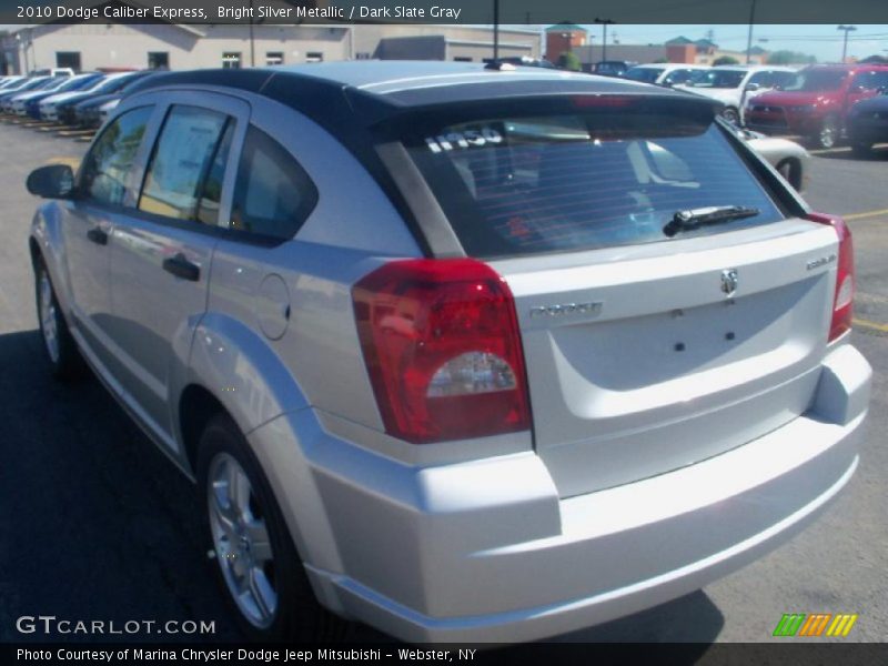 Bright Silver Metallic / Dark Slate Gray 2010 Dodge Caliber Express