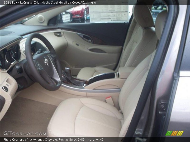 Mocha Steel Metallic / Cocoa/Cashmere 2011 Buick LaCrosse CXL