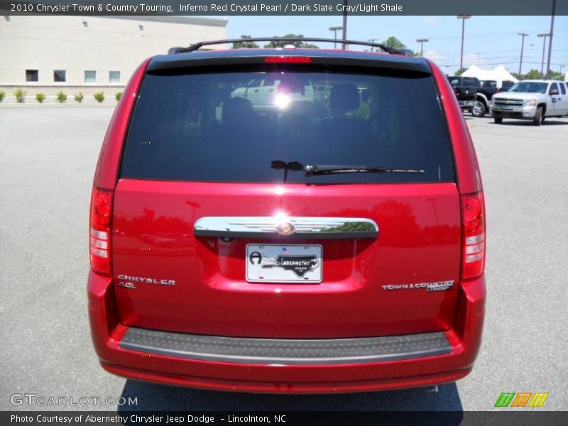 Inferno Red Crystal Pearl / Dark Slate Gray/Light Shale 2010 Chrysler Town & Country Touring