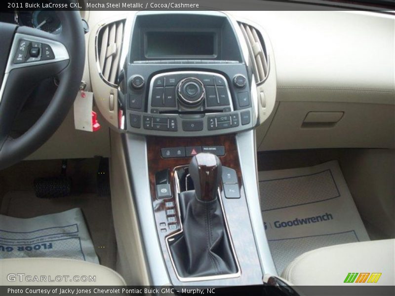 Mocha Steel Metallic / Cocoa/Cashmere 2011 Buick LaCrosse CXL