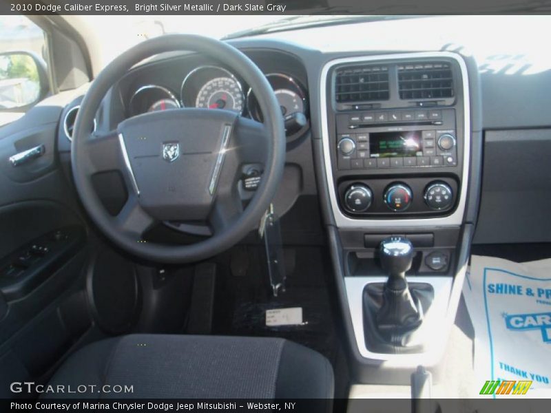 Bright Silver Metallic / Dark Slate Gray 2010 Dodge Caliber Express