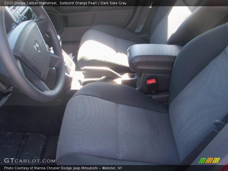 Sunburst Orange Pearl / Dark Slate Gray 2010 Dodge Caliber Mainstreet