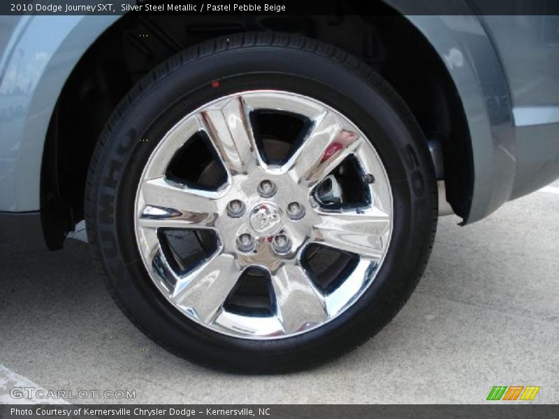 Silver Steel Metallic / Pastel Pebble Beige 2010 Dodge Journey SXT