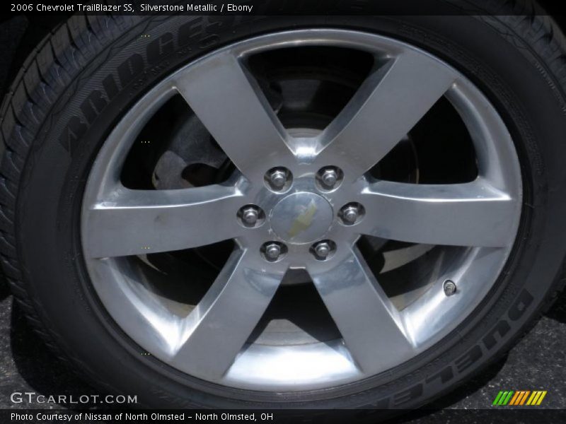 Silverstone Metallic / Ebony 2006 Chevrolet TrailBlazer SS