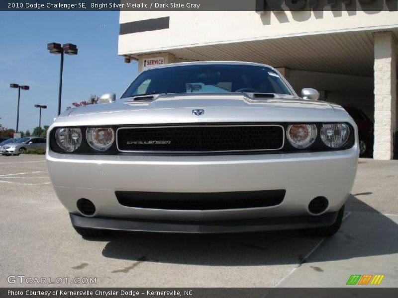 Bright Silver Metallic / Dark Slate Gray 2010 Dodge Challenger SE