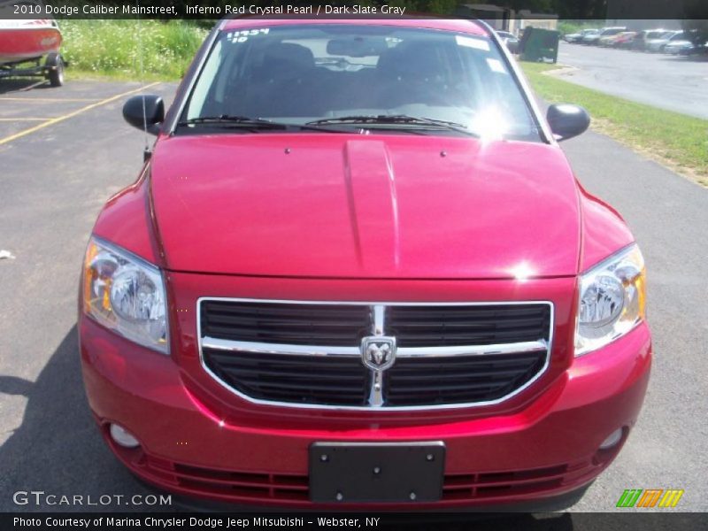 Inferno Red Crystal Pearl / Dark Slate Gray 2010 Dodge Caliber Mainstreet