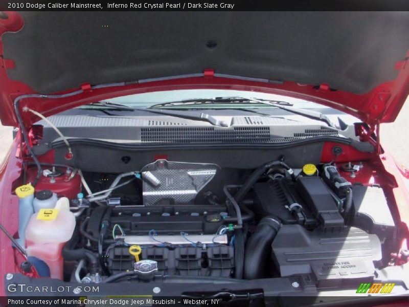 Inferno Red Crystal Pearl / Dark Slate Gray 2010 Dodge Caliber Mainstreet