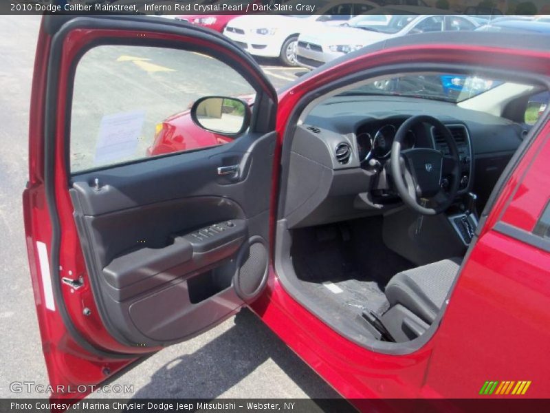 Inferno Red Crystal Pearl / Dark Slate Gray 2010 Dodge Caliber Mainstreet