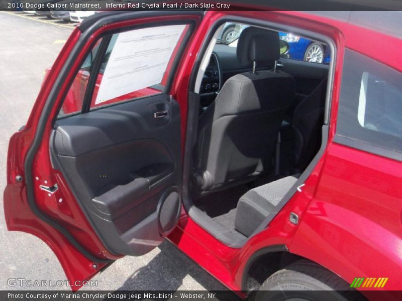 Inferno Red Crystal Pearl / Dark Slate Gray 2010 Dodge Caliber Mainstreet