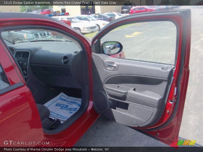 Inferno Red Crystal Pearl / Dark Slate Gray 2010 Dodge Caliber Mainstreet