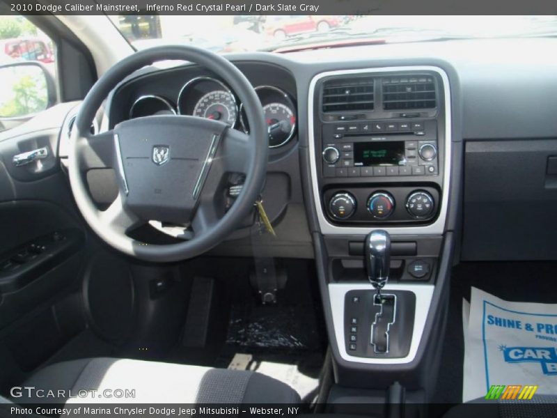 Inferno Red Crystal Pearl / Dark Slate Gray 2010 Dodge Caliber Mainstreet