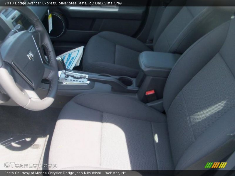 Silver Steel Metallic / Dark Slate Gray 2010 Dodge Avenger Express