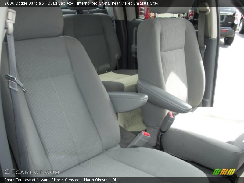 Inferno Red Crystal Pearl / Medium Slate Gray 2006 Dodge Dakota ST Quad Cab 4x4