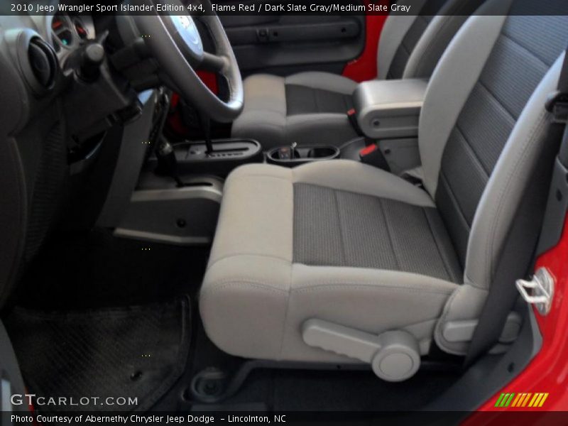 Flame Red / Dark Slate Gray/Medium Slate Gray 2010 Jeep Wrangler Sport Islander Edition 4x4