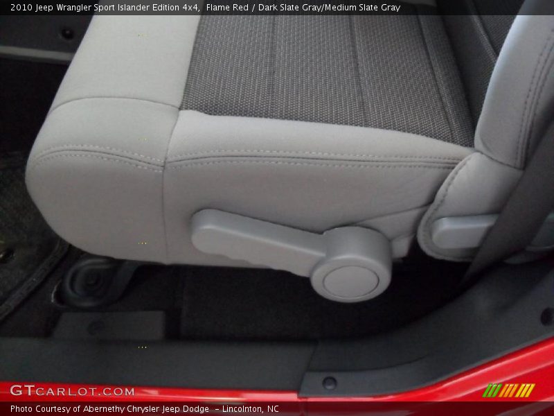 Flame Red / Dark Slate Gray/Medium Slate Gray 2010 Jeep Wrangler Sport Islander Edition 4x4