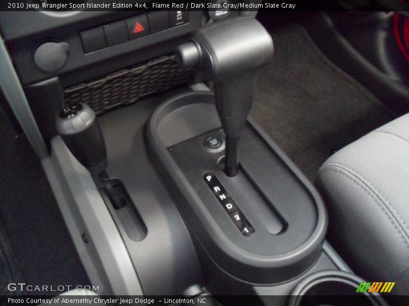 Flame Red / Dark Slate Gray/Medium Slate Gray 2010 Jeep Wrangler Sport Islander Edition 4x4